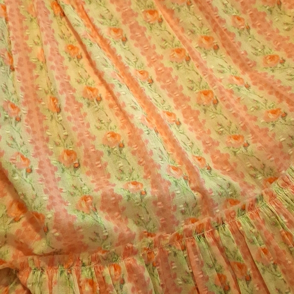 LoveShackFancy Chessie Heirloom  Fragrance Strawberry Macaroon Maxi Dress NWT - Picture 9 of 16